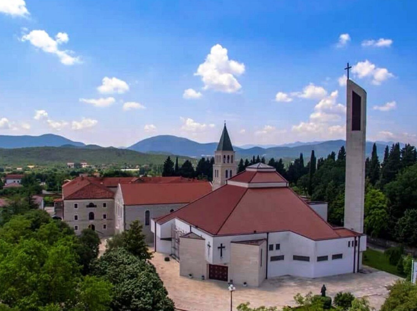 Franciscan Monastery Humac, Ljubuški, Herzegovina, Bosnia and Herzegovina